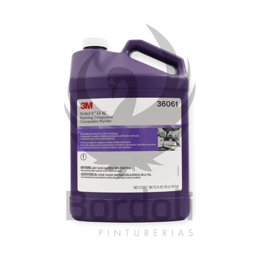 3M PI 1 RUBBING COMPOUND 3,8L