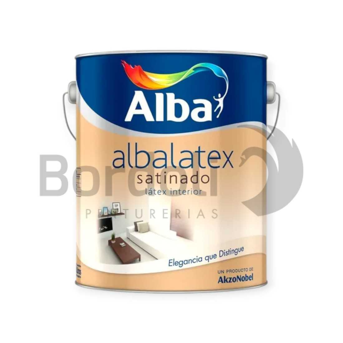 ALBA ALBALATEX SATINADO BLANCO - 4 L