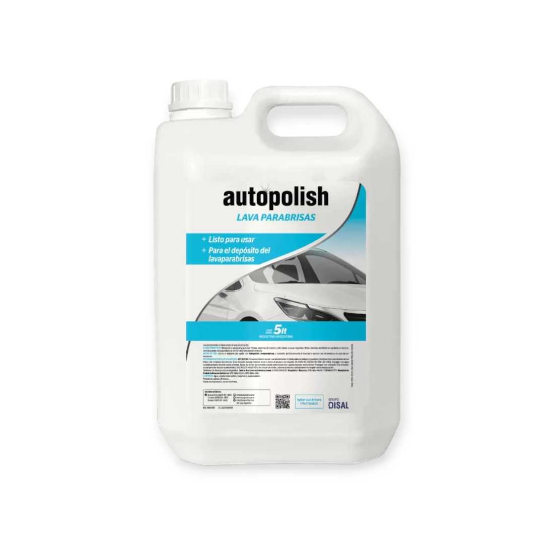 AUTOPOLISH LAVAPARABRISAS LPU - 5 LTS