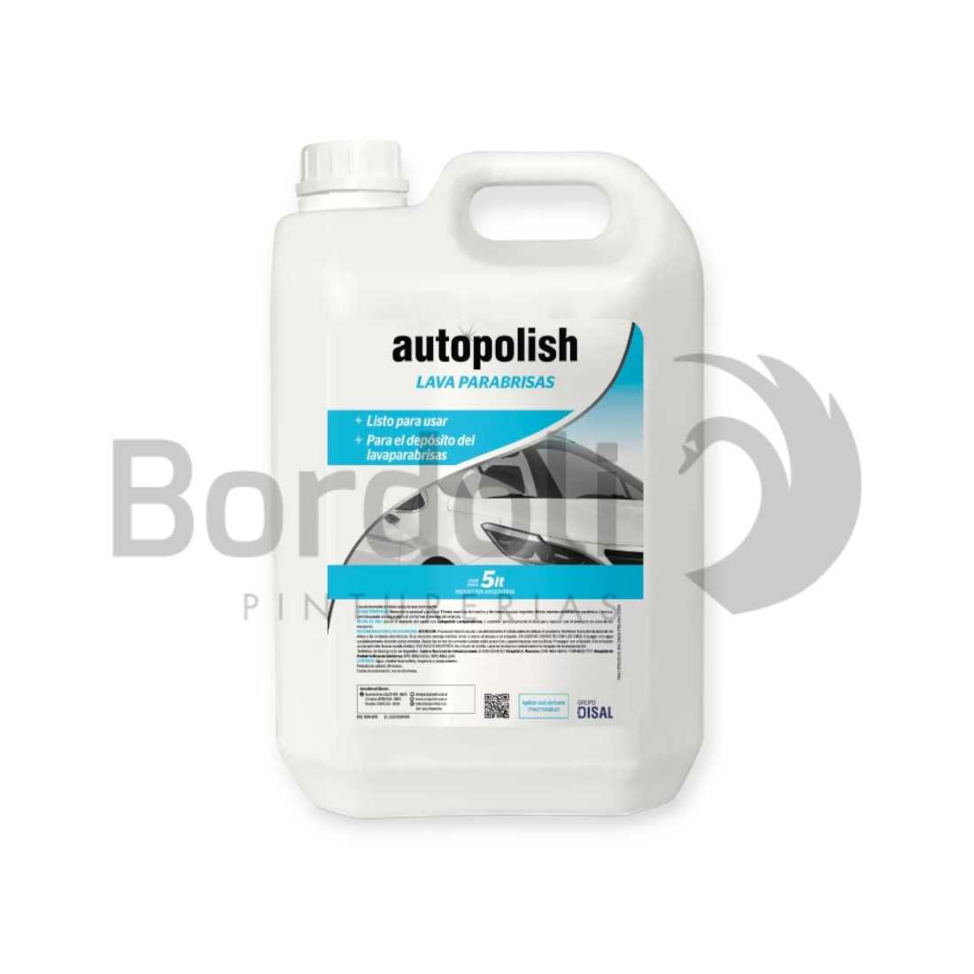 AUTOPOLISH LAVAPARABRISAS LPU - 5 LTS