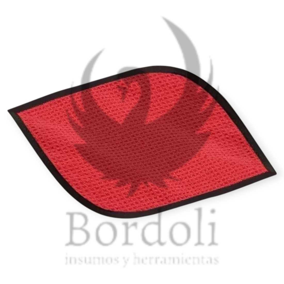 BORDOLI MICROFIBRA TOWEL RED WAFLE RDYER DE SECADO RWD 80X40