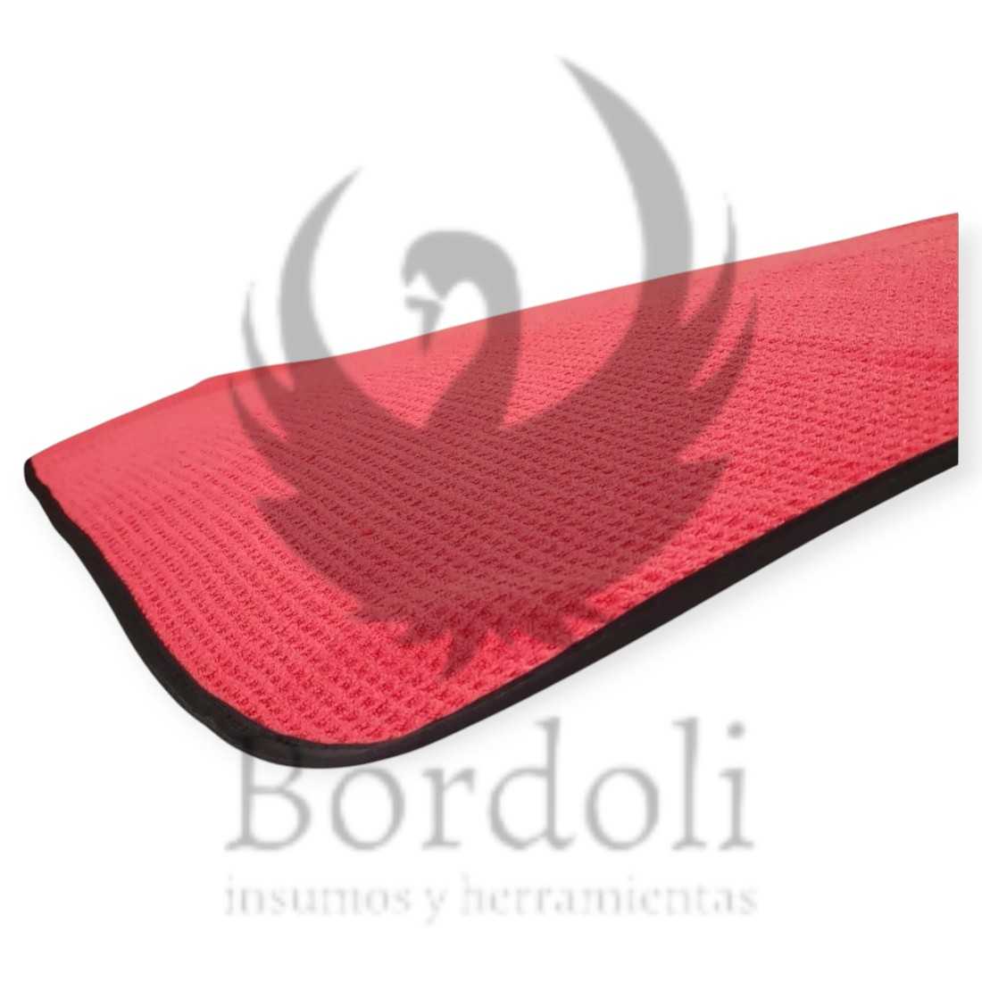 BORDOLI MICROFIBRA TOWEL RED WAFLE RDYER DE SECADO RWD 80X40