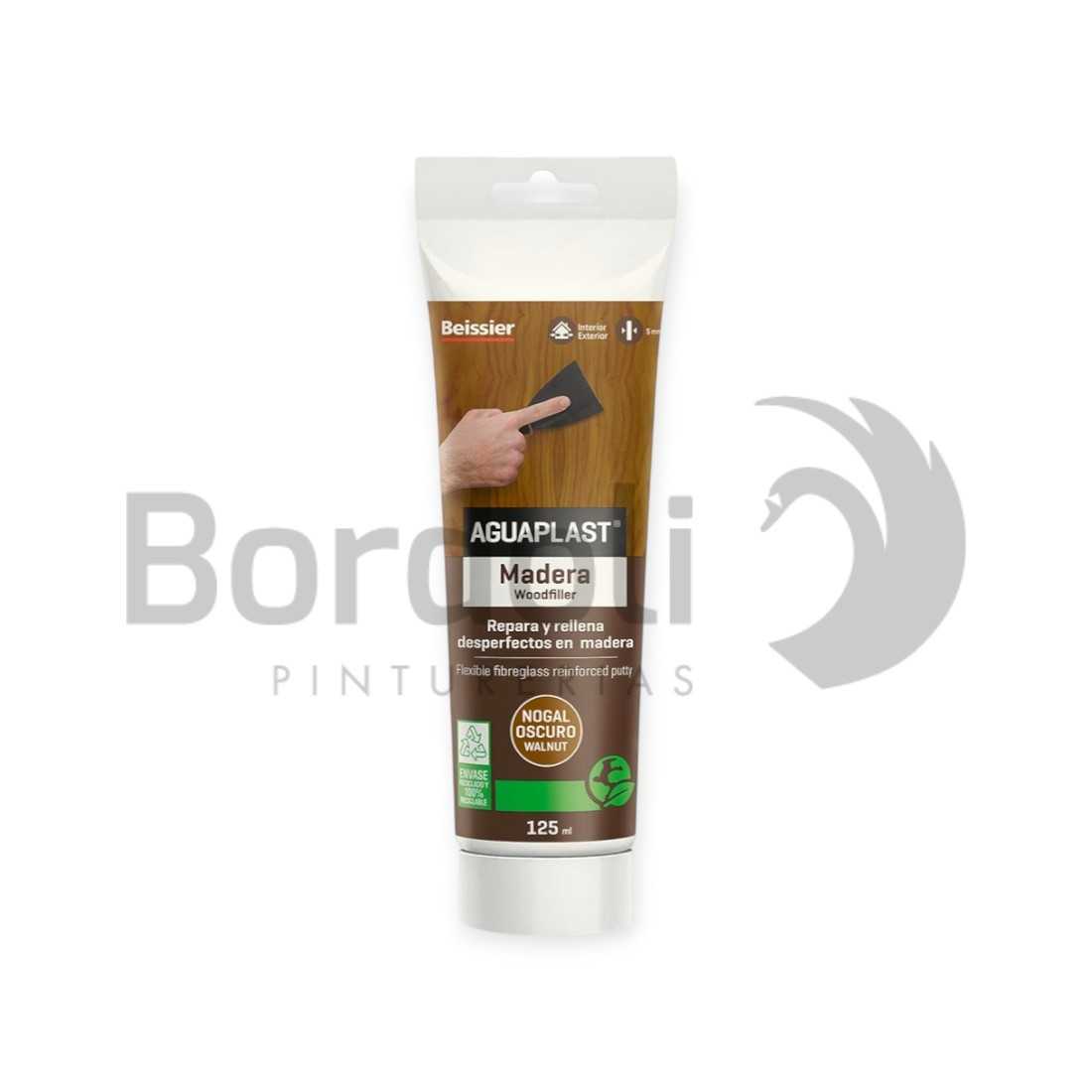 AGUAPLAST MADERA 125 ML NOGAL OSCUR