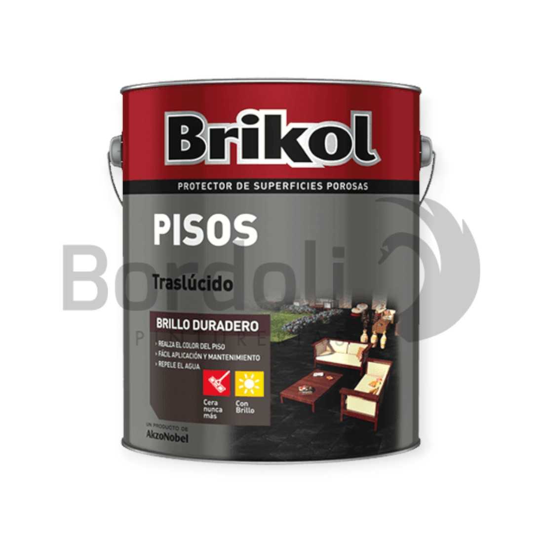BRIKOL PISOS ROJO X 4 LTS