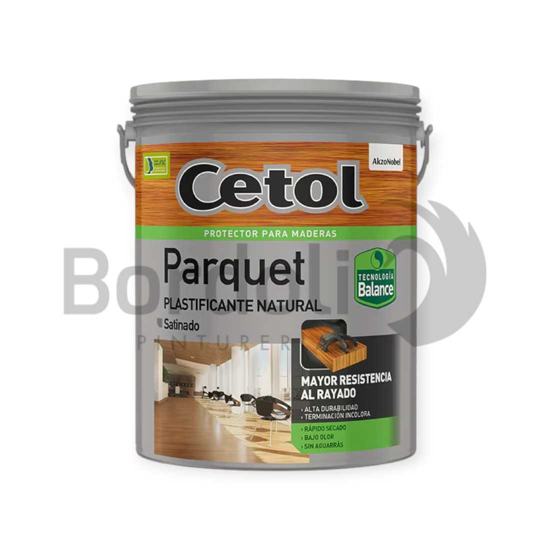 CETOL PARQUET PLASTIF NATURAL BRI X 1L