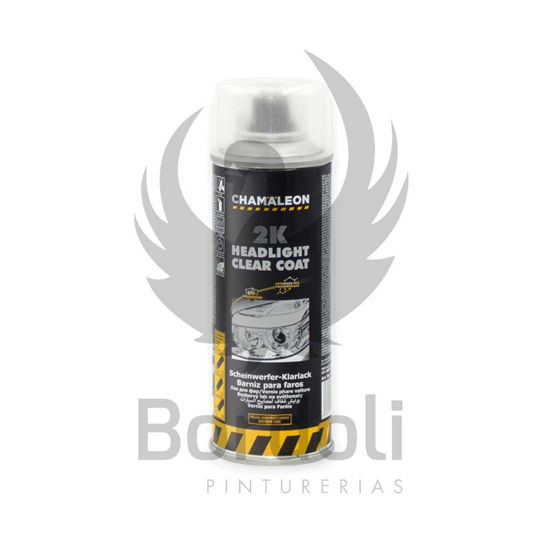 CHAMALEON AEROSOL 2K HEADLIGHT CLEAR COAT  X 200ML