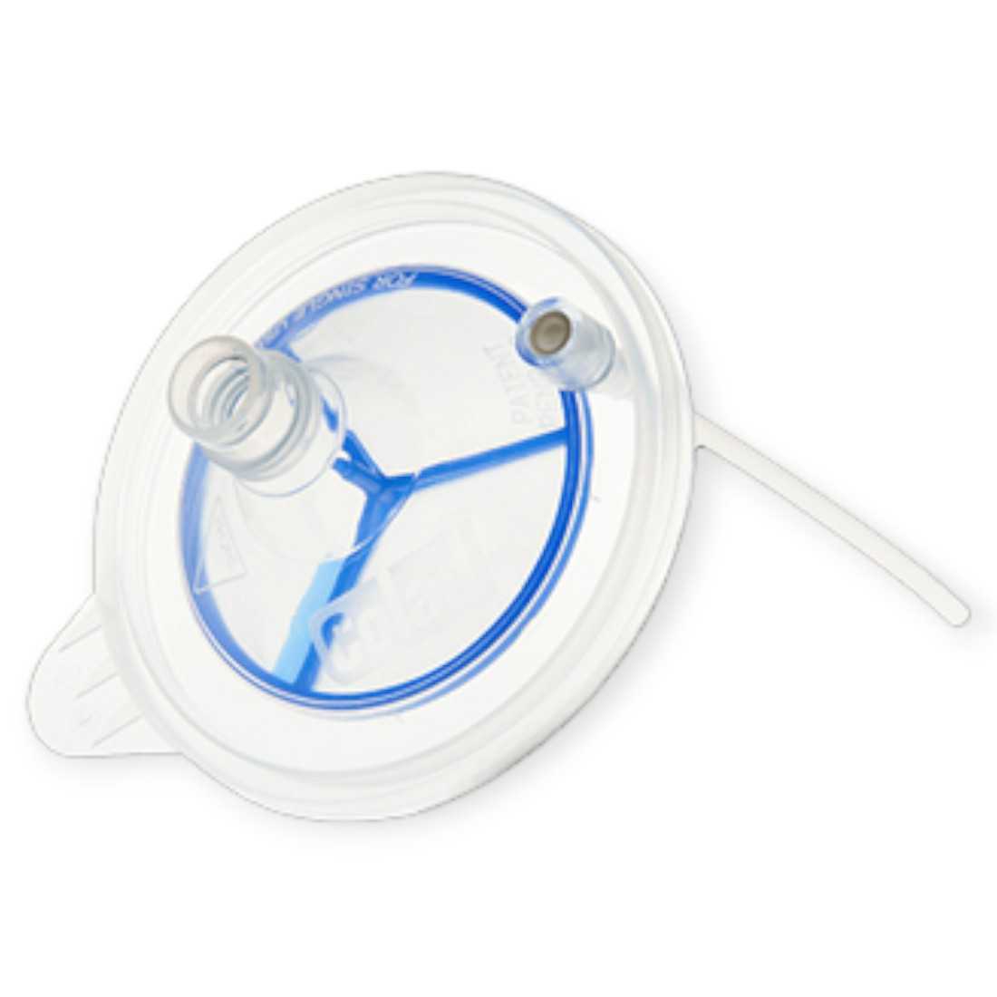COLAD TAPA AZUL 350cc C/FILTRO 130u P/BASE AGUA