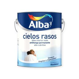 ALBA CIELOS RASOS PREMIUM BLANCO - 4 L