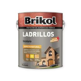 BRIKOL LADRILLOS INCOLORO X  4 LTS