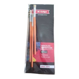 EL GALGO KIT 310 (3 PINCELES LINEA ARTE)