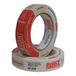 RAPIFIX CINTA N570 PAPEL USO AUTOMOTIVO CB 24MM 50M