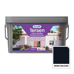 TERSUAVE TERSEN LATEX EXT-INT MATE NEGRO DELICADO X4LT