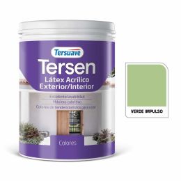 TERSUAVE TERSEN LATEX EXT-INT MATE VERDE IMPULSO X1 LT