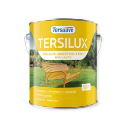 TERSUAVE ESM. SINT. BRILLANTE GRIS OSCURO X 4 LT