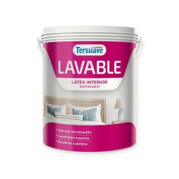 TERSUAVE LAVABLE REV. ESTIRENADO INT SATINADO BLANCO X 4 LT