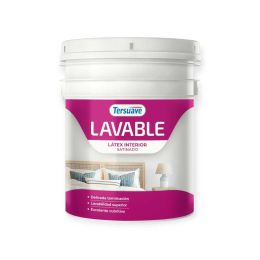 TERSUAVE LAVABLE REV. ESTIRENADO INT SATINADO BLANCO X 10 LT