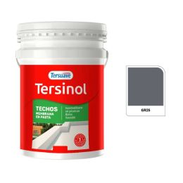 TERSUAVE TERSINOL TECHO MEMB EN PASTA GRIS X 20 KG