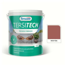 TERSUAVE TERSITECH IMPER FIBRADO T/M ROJO TEJA X 4 KG