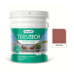 TERSUAVE TERSITECH IMPER FIBRADO T/M ROJO TEJA X 10 KG