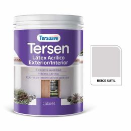 TERSUAVE TERSEN LATEX EXT-INT MATE BEIGE SUTIL X 1 LT