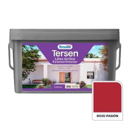 TERSUAVE TERSEN LATEX EXT-INT MATE ROJO PASION X 4 LT