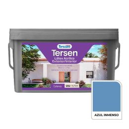TERSUAVE TERSEN LATEX EXT-INT MATE AZUL INMENSO X 4 LT