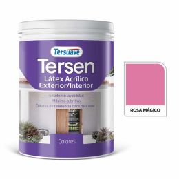 TERSUAVE TERSEN LATEX EXT-INT MATE ROSA MAGICO X 1 LT