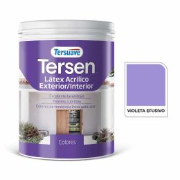 TERSUAVE TERSEN LATEX EXT-INT MATE VIOLETA EFUSIVO X 1 LT