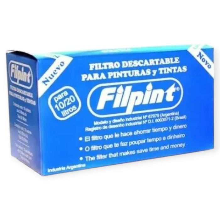 FILPINT FILTRO DESCARTABLE AZUL 10/20 LITROS - 5U