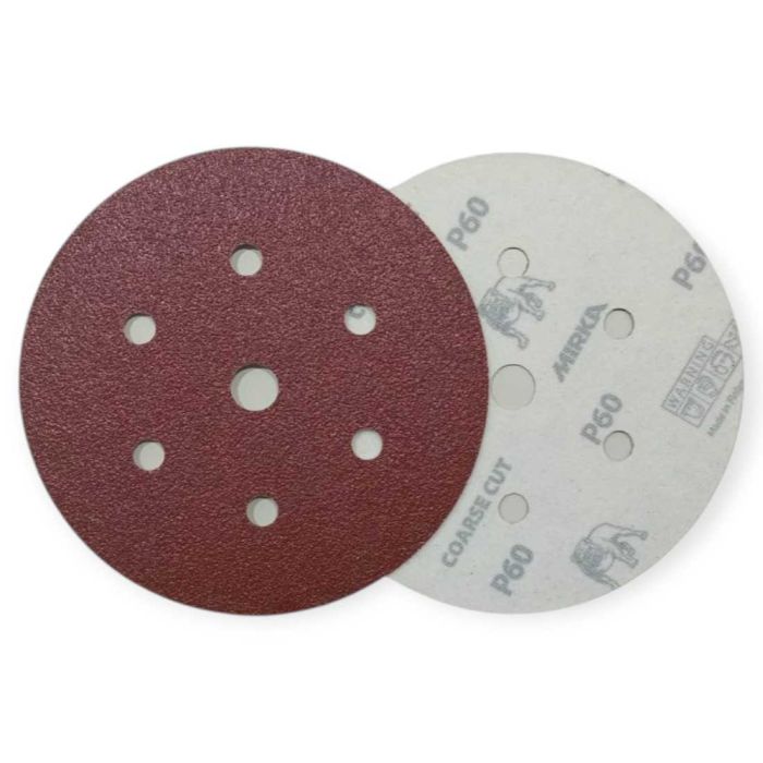 MIRKA DISCO GOLD 6 AGUJEROS ROTO-ORBITAL #60 (COARSE CUT)