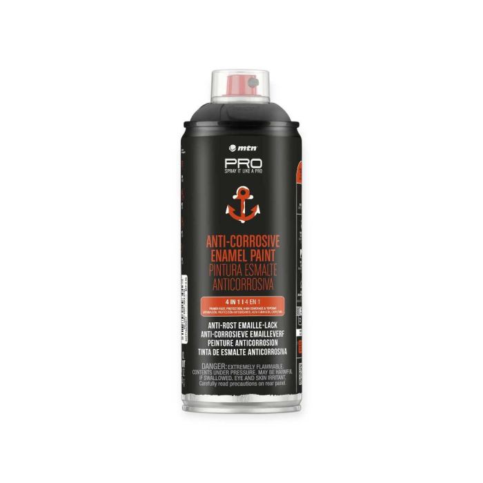 MTN PRO ESMALTE ANTICORROSIVO RAL 9005 NEGRO