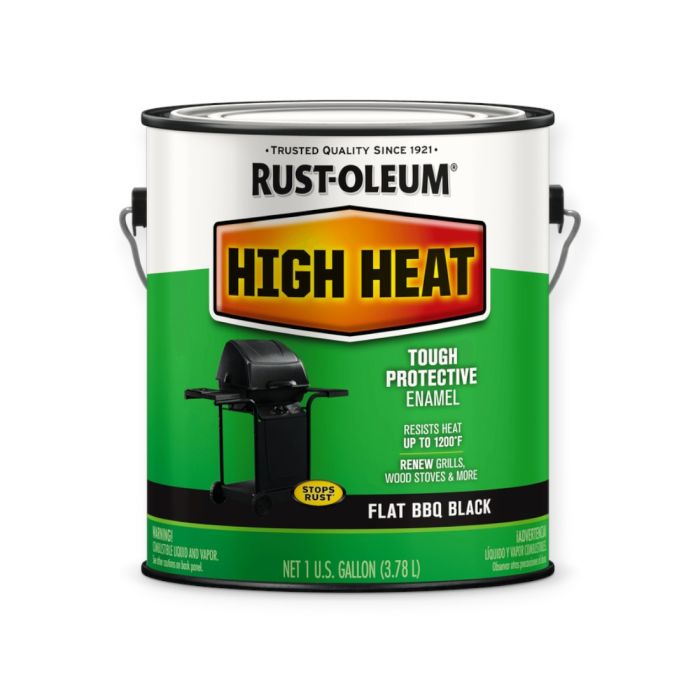 RUSTOLEUM ALTA TEMPERATURA NEGRO MATE - 3,758