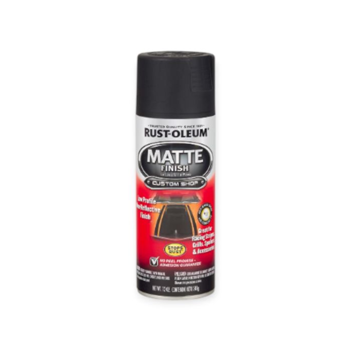 RUSTOLEUM TERMINACION MATE NEGRO 340G