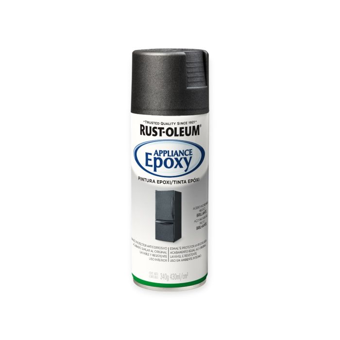 RUSTOLEUM EPOXI ACERO INOXIDABLE NEGRO 340G