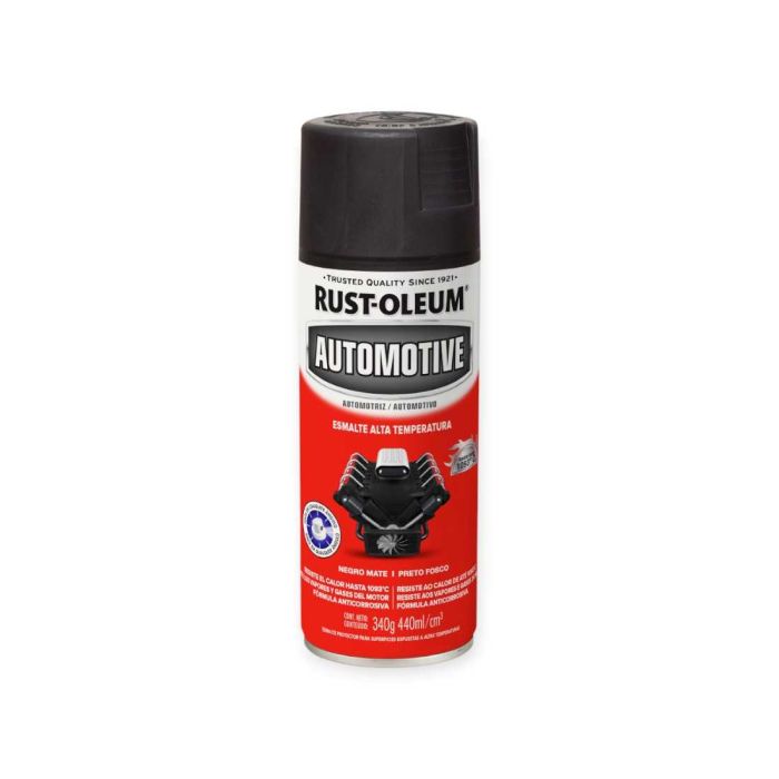 RUSTOLEUM ALTA TEMPERATURA NEGRO MATE 340G
