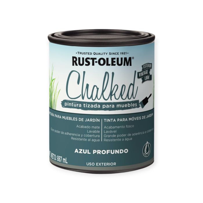 RUSTOLEUM EXT BROCH AZUL PROFUNDO ULTRA MATE 887ML