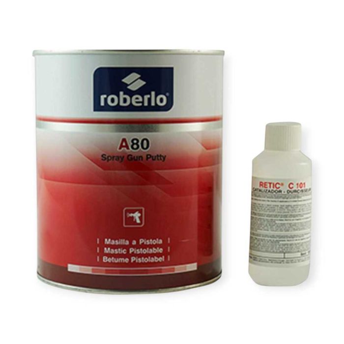 ROBERLO MASILLA POLIESTER A80 A PISTOLA 1 LT