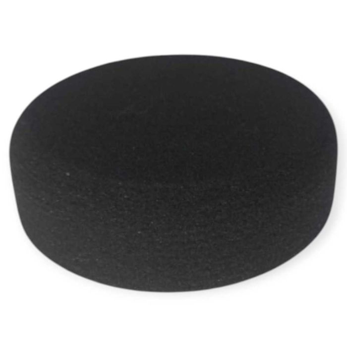 SAGUS PAÑO DE GOMA ESPUMA NEGRO DE 3'