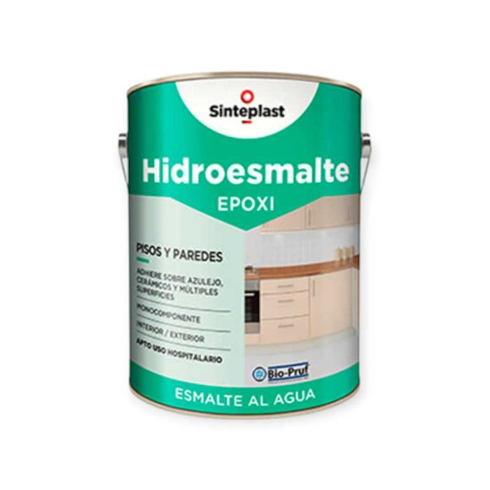 RECUPLAST HIDROESMALTE EPOXI MONOCOM NEGRO - 4LT