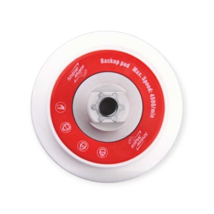 SHINE MATE BACKING PLATE 5' 123MM M14 VELCRO