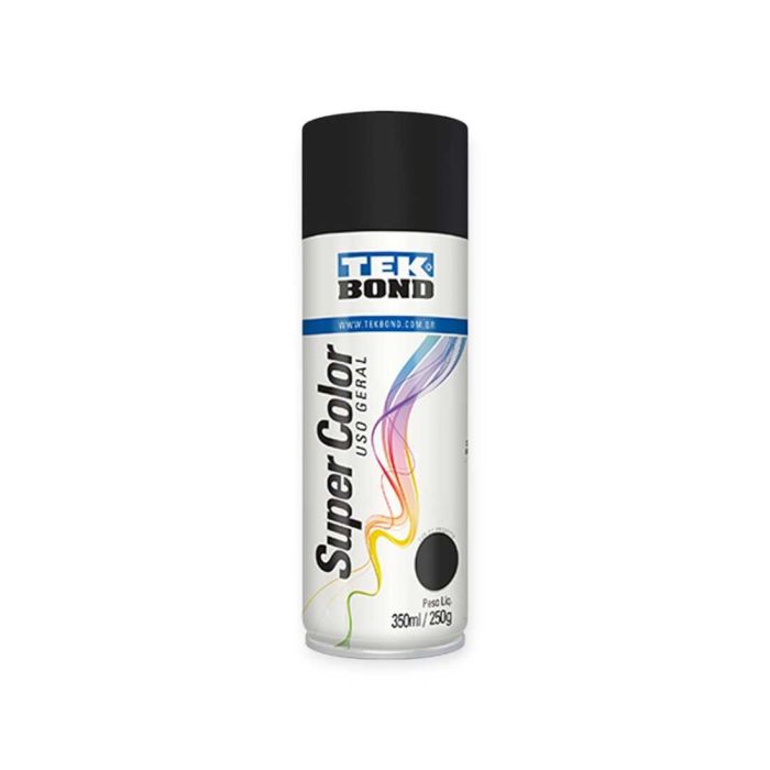 TB PINTURA EN AEROSOL USO GENERAL NEGRO MATE 350ML/250G