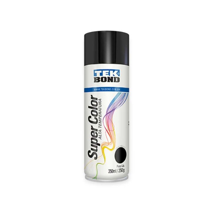 TB PINTURA EN AEROSOL ALTA TEMP. NEGRO BRILL. 350ML/250G