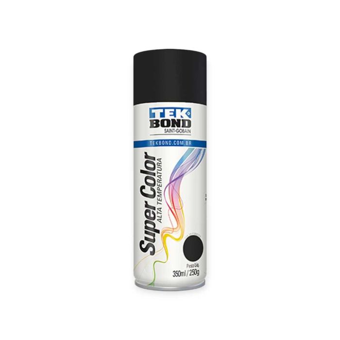 TB PINTURA EN AEROSOL ALTA TEMP. NEGRO MATE 350ML/250G
