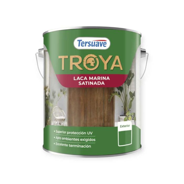 TERSUAVE TROYA LACA POLIACRILICA SATINADO X 1 LT