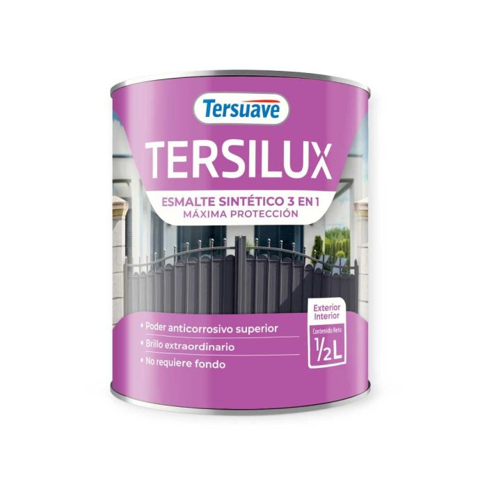 TERSUAVE ESM. DOBLE ACCION BRILLANTE NEGRO X 1/2 LT
