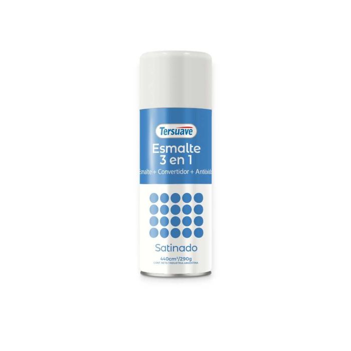 TERSUAVE AEROSOL ESM. SINT. SATINADO BLANCO X 440 CC
