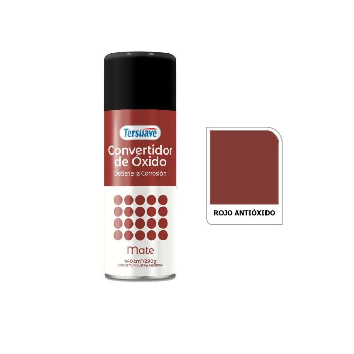TERSUAVE AEROSOL CONV. DE OXIDO ROJO X 440 CC