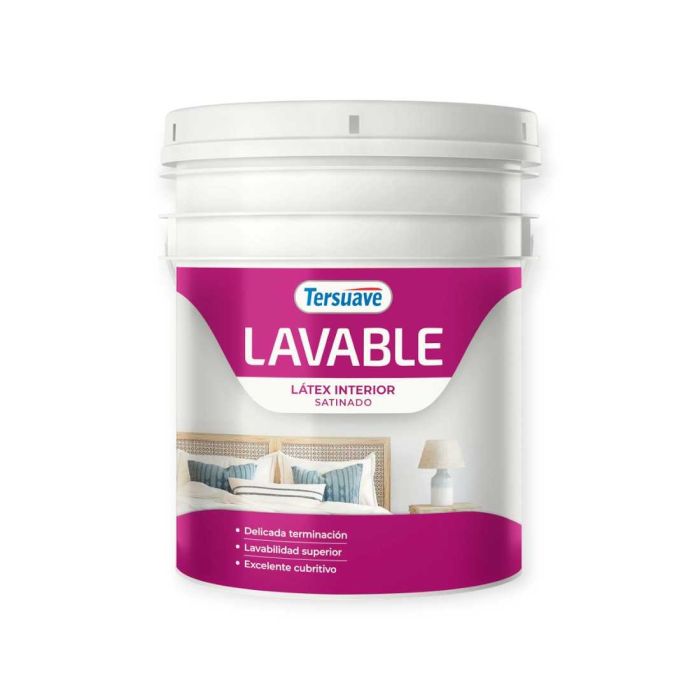 TERSUAVE LAVABLE REV. ESTIRENADO INT SATINADO BLANCO X 10 LT