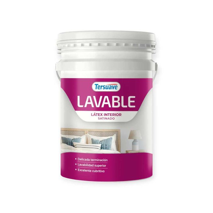 TERSUAVE LAVABLE REV. ESTIRENADO INT SATINADO BLANCO X 20 LT