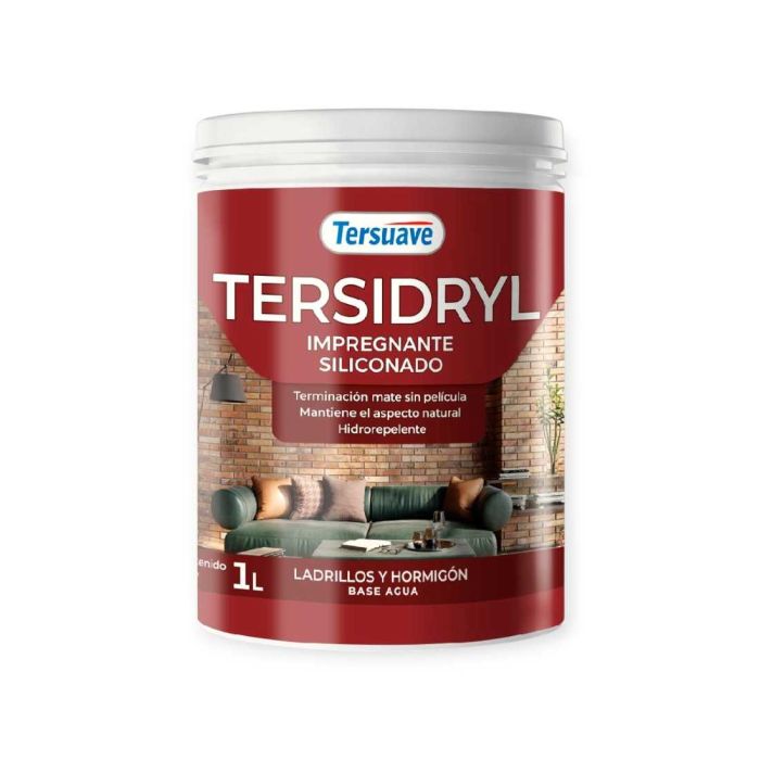 TERSUAVE TERSIDRYL IMPER. ACUO LAD Y PIE. S/PELI MATE X 1 LT